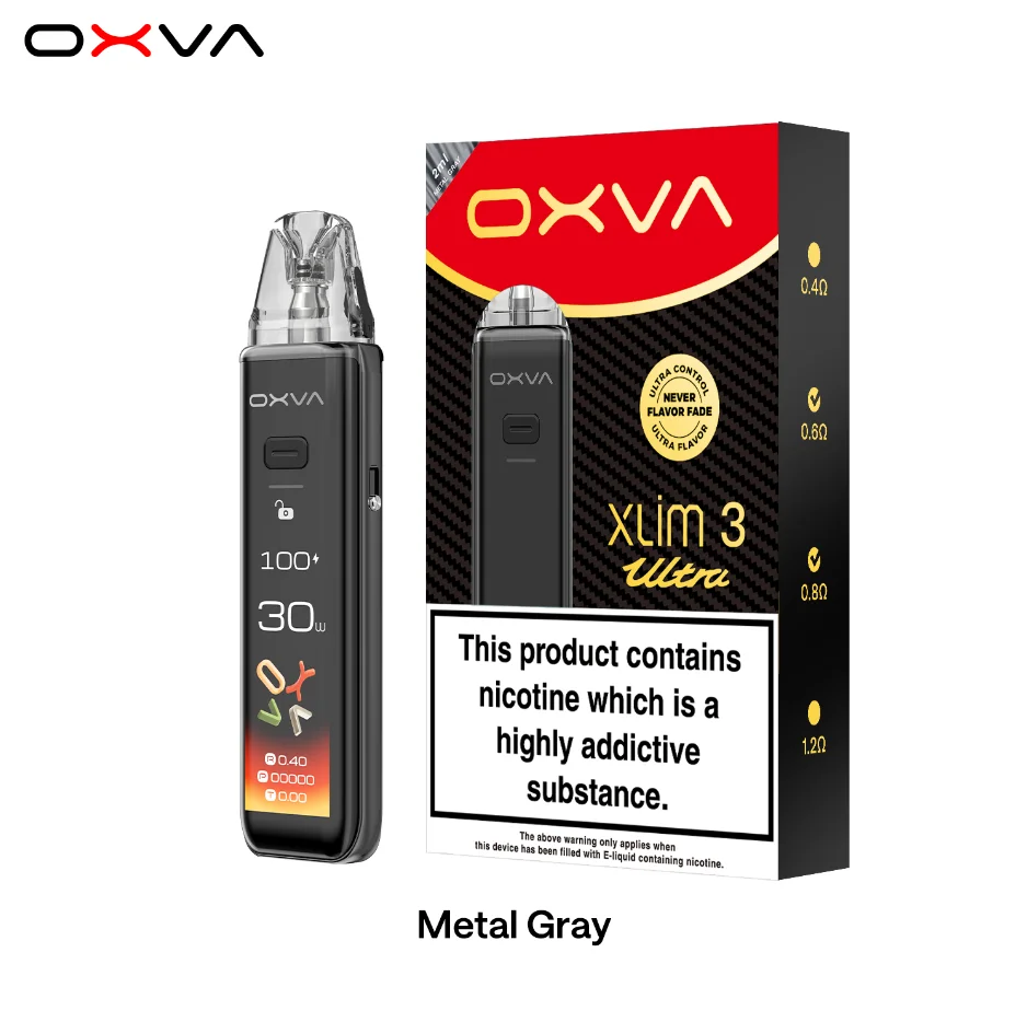 OXVA XLIM PRO 3 ULTRA 奧創小蠻牛觸屏螢幕電子煙主機空倉